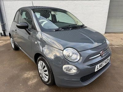 Grey Used 2017 Fiat 500 Pop Hatchback | £4,695 (Fair price)