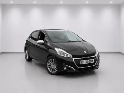 Used Peugeot 208 Allure 2017 Black Hatchback