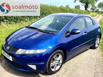 Used Honda Civic SI 2011 Blue Hatchback