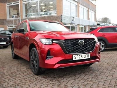 Soul red crystal New 2025 Mazda CX-80 Homura-Line SUV | £45,795 (Fair price)