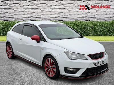 Used Seat Ibiza FR 110 HP (80 kW) 2016 White Coupe