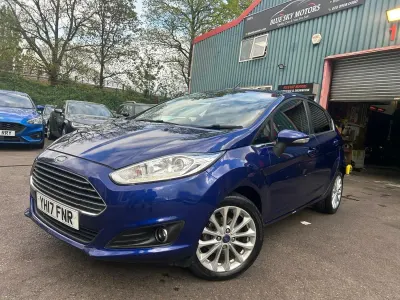 Używany Ford Fiesta Titanium X 2017 Niebieski Hatchback