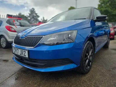 Used Skoda Fabia Colour Edition 2017 Blue Hatchback