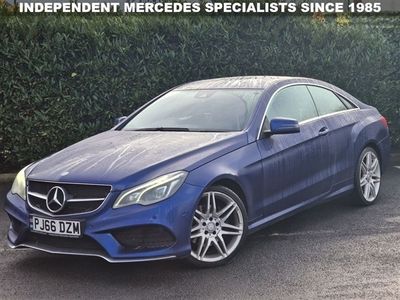 used Mercedes E220 E ClassAMG LINE EDITION BlueTec 2d 174 BHP