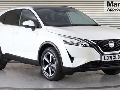 White Used 2021 Nissan Qashqai SUV | £17,990 (Fair price)