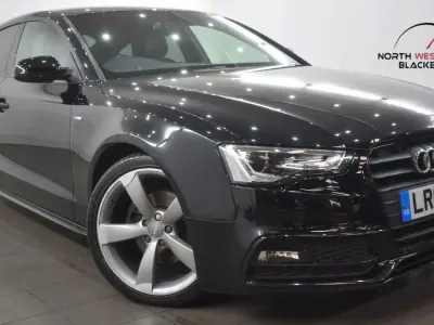 Used Audi A5 Sportback Black Edition 177 HP (130 kW) 2013 Black Hatchback