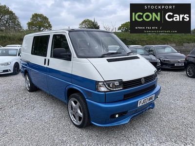 Second-hand VW Transporter 88 CP (64 kW) 2003 Albastru Van