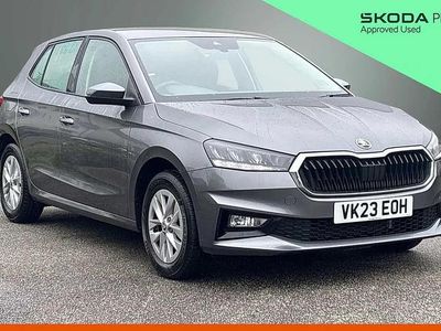 Used Skoda Fabia Comfort 94 HP (69 kW) 2023 Graphite grey metallic Hatchback