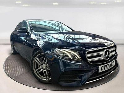 Used Mercedes E220 AMG line 2017 Blue Sedan