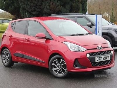 Used Hyundai i10 Premium 87 HP (63 kW) 2019 Red Hatchback