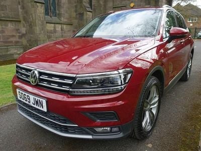 Used VW Tiguan SEL 190 HP (139 kW) 2019 Red SUV