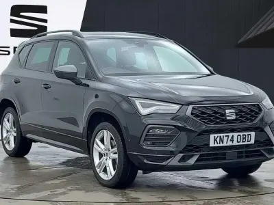 Käytetty Seat Ateca FR 150 HP (110 kW) 2024 Musta Katumaasturi
