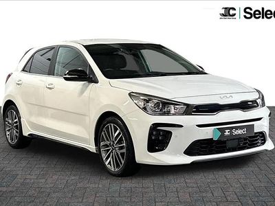 Used Kia Rio GT-Line S 117 HP (86 kW) 2023 White Hatchback