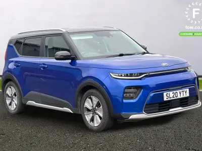 Used Kia Soul EV First Edition 150 kW (204 HP) 2020 Blue SUV