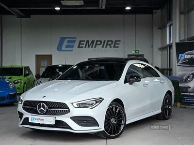 Used Mercedes CLA250e AMG Line Premium Plus 2022 White Sedan