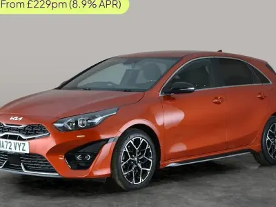 Used Kia Ceed GT-Line 160 HP (117 kW) 2022 Orange Hatchback