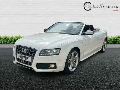 Used Audi S5 Cabriolet Performance 328 HP (241 kW) 2011 White Cabriolet