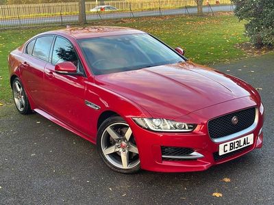 Used Jaguar XE R-Sport 2017 Red Sedan