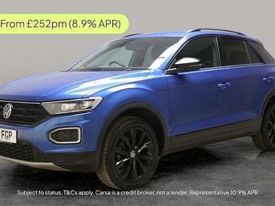 Blue Used 2021 VW T-Roc Black Edition SUV | £18,387 (Good price)