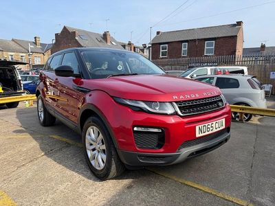 Used Land Rover Range Rover evoque SE 150 HP (110 kW) 2015 Red Estate