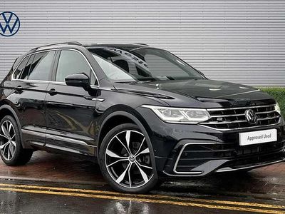Used VW Tiguan R-line 150 HP (110 kW) 2022 Black SUV