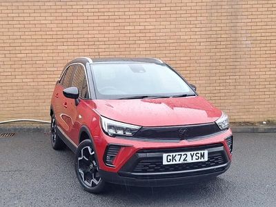 Used Vauxhall Crossland Ultimate 2022 Red SUV