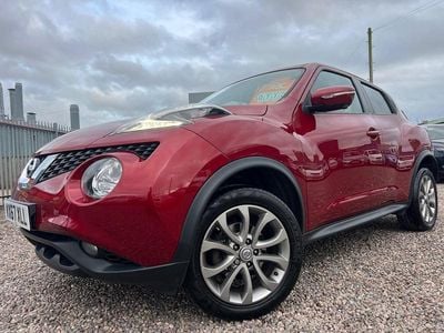 Used Nissan Juke Tekna 2017 Red SUV