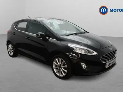 Used Ford Fiesta Titanium 101 HP (74 kW) 2020 Black Hatchback
