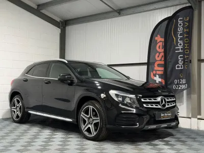 Begagnad Mercedes GLA200 AMG line 156 HK (114 kW) 2018 Svart SUV