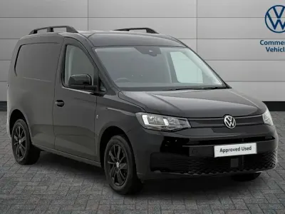 Used VW Caddy Pro 120 HP (88 kW) 2025 Black MPV