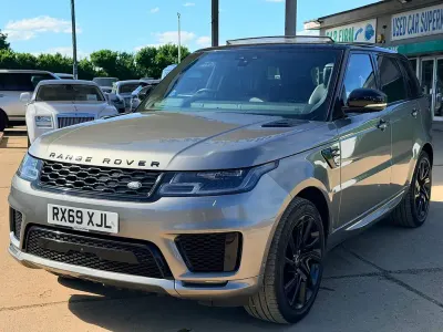 Used Land Rover Range Rover Sport Autobiography Dynamic 404 HP (297 kW) 2019 Silver SUV