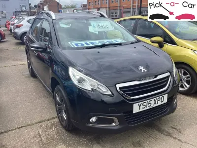 Used Peugeot 2008 Active 70 HP (51 kW) 2015 Black SUV
