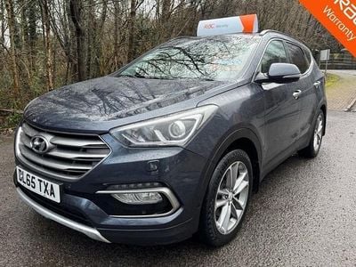 Used Hyundai Santa Fe Premium SE 2015 Blue SUV