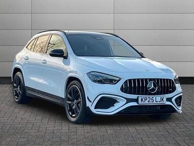 White Used 2025 Mercedes GLA35 AMG Premium Plus SUV | £46,395