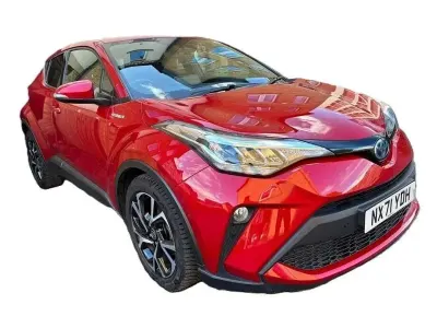 Gebraucht Toyota C-HR Design 184 PS (135 kW) 2021 Rot SUV