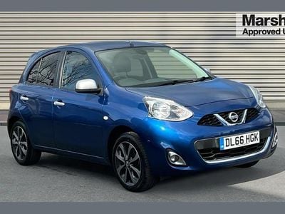 Used Nissan Micra N-TEC 79 HP (58 kW) 2016 Blue Hatchback