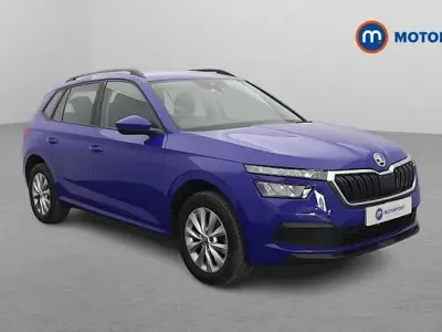 Used Skoda Kamiq 95 HP (69 kW) 2022 Blue SUV