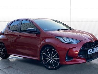 Red Used 2024 Toyota Yaris Hybrid Sport Hatchback | £24,242 (Expensive)