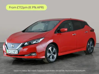 Used Nissan Leaf Tekna 110 kW (150 HP) 2022 Red Hatchback