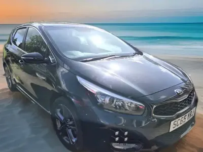 Gebraucht Kia Ceed GT-Line 2015 Schwarz Kleinwagen