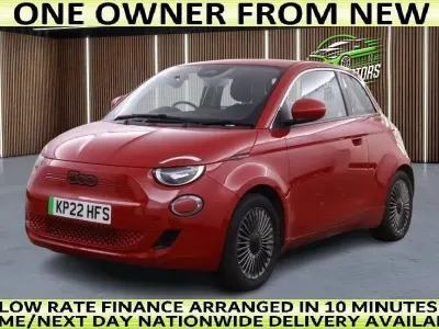 Second-hand Fiat 500e Red 86 kW (118 CP) 2022 Roșu Hatchback