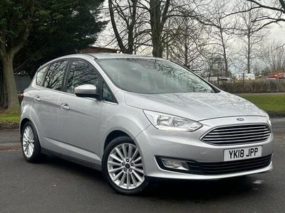 Used Ford C-MAX Titanium 120 HP (88 kW) 2018 Silver MPV