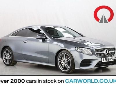 Grey Used 2019 Mercedes E220 AMG line Coupe | £18,990 (Good price)