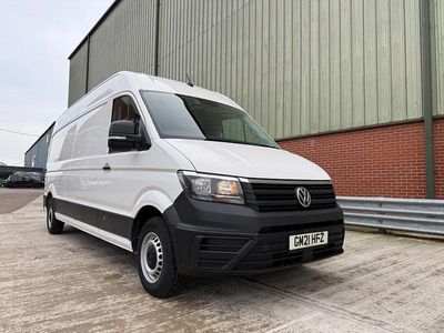 White Used 2021 VW Crafter Trendline Van | £13,999 (Fair price)