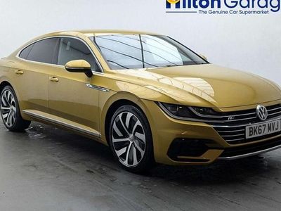 Used VW Arteon R-line 280 HP (205 kW) 2017 Yellow Hatchback