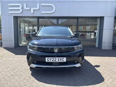 Used Vauxhall Grandland X Elite 128 HP (94 kW) 2022 Black SUV