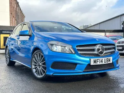 Used Mercedes A180 AMG 2014 Blue Hatchback