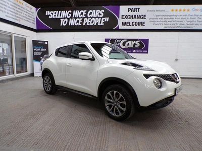 Used Nissan Juke Tekna 2019 White SUV