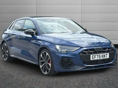 Used Audi S3 Sportback Black Edition 333 HP (244 kW) 2025 Blue Hatchback