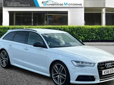 Usado Audi A6 Black Edition 2018 Branco Carrinha